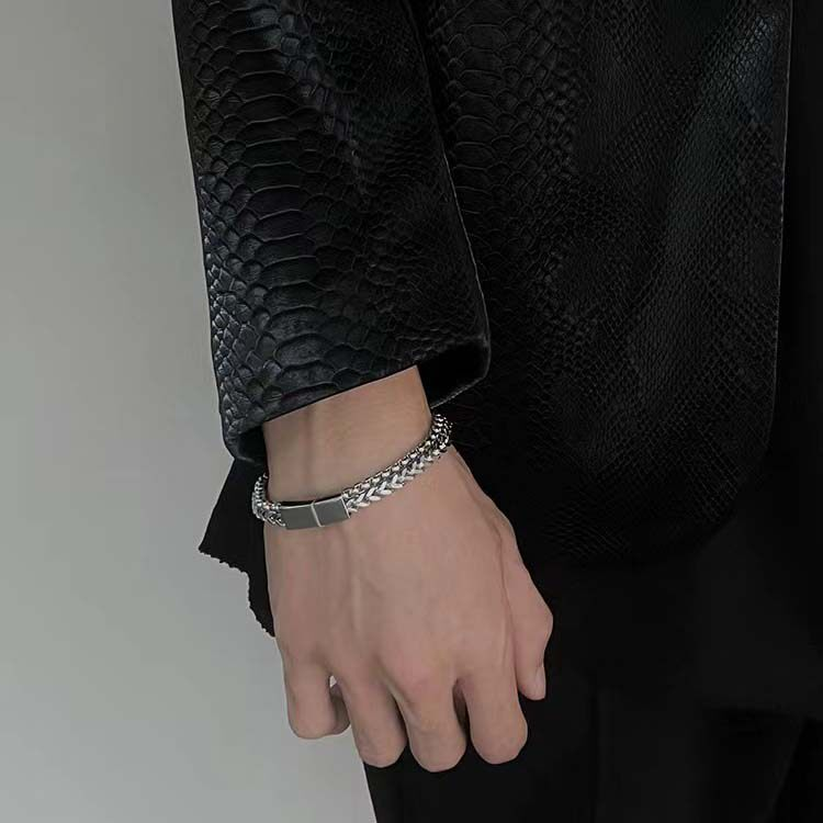 Minimal Chain Bracelet — Style 2358 wholesale jewelry image 1