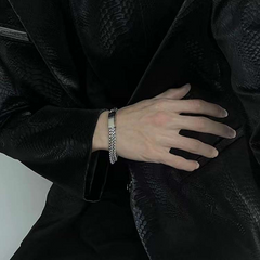 Minimal Chain Bracelet — Style 2358 wholesale jewelry image 2