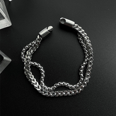 Minimal Chain Bracelet — Style 2358 wholesale jewelry image 4