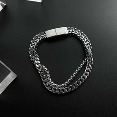 Minimal Chain Bracelet — Style 2358 wholesale jewelry image 5
