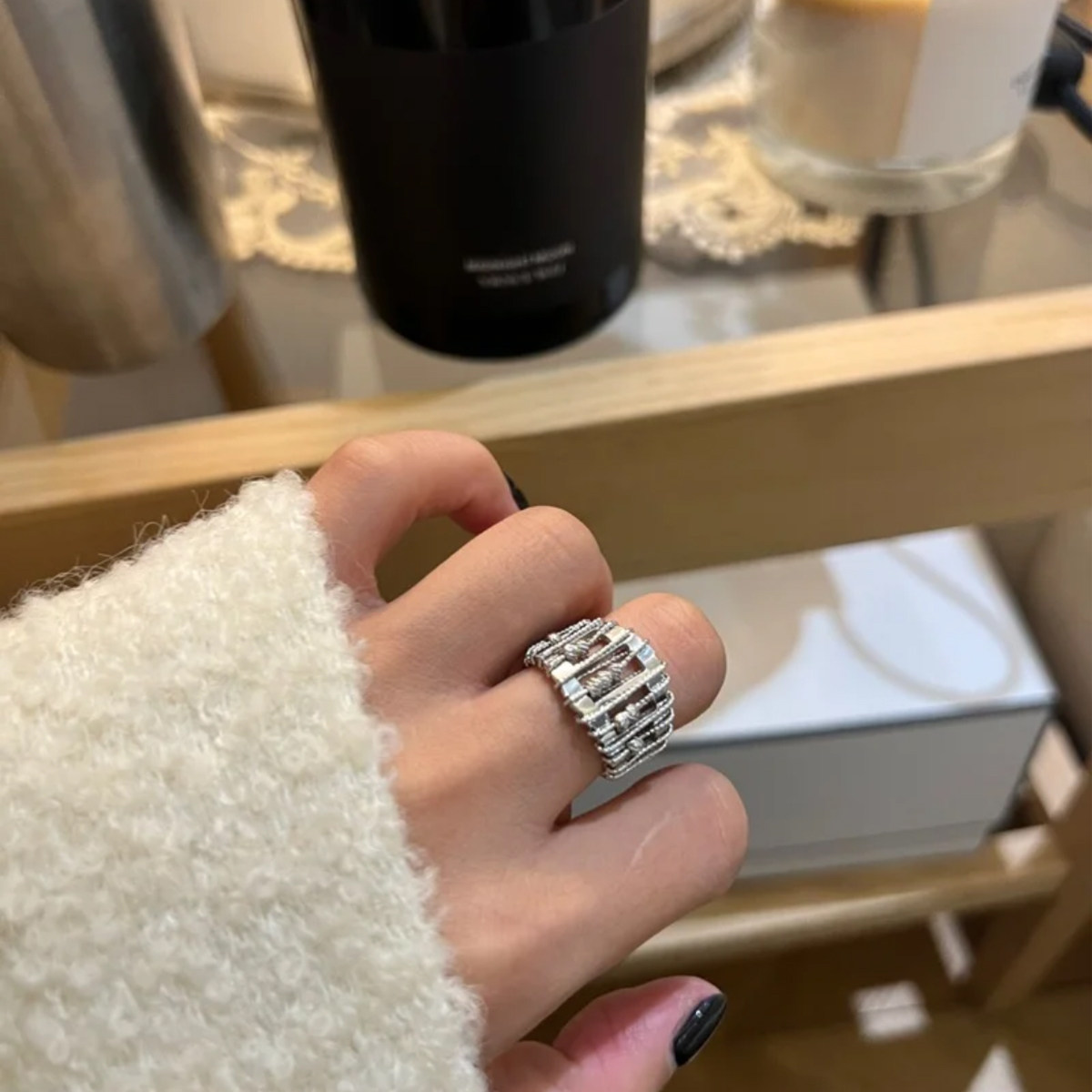 Minimal Open Ring wholesale jewelry image 1