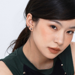 Pyramid Spike Stud Earrings wholesale jewelry image 3