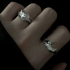 Moon Open Ring wholesale jewelry image 2