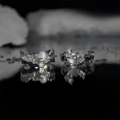 Moon Open Ring wholesale jewelry image 3