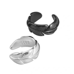 Black Feather Ear Cuff wholesale jewelry image 5