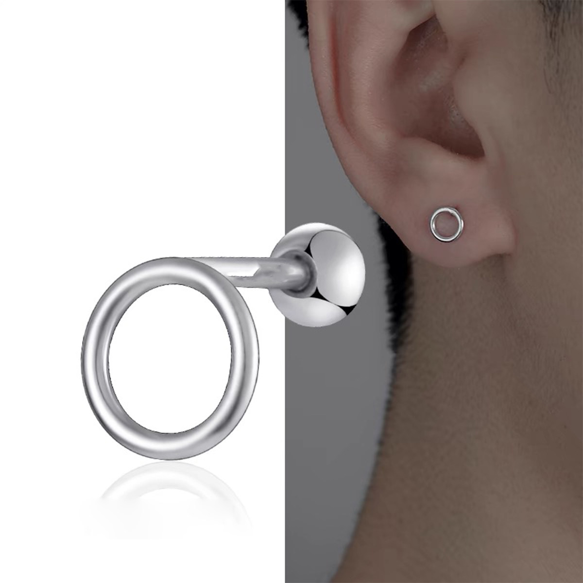Sculptural Hoop Earrings — Style 3541 wholesale jewelry image 1
