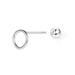 Sculptural Hoop Earrings — Style 3541 wholesale jewelry image 3