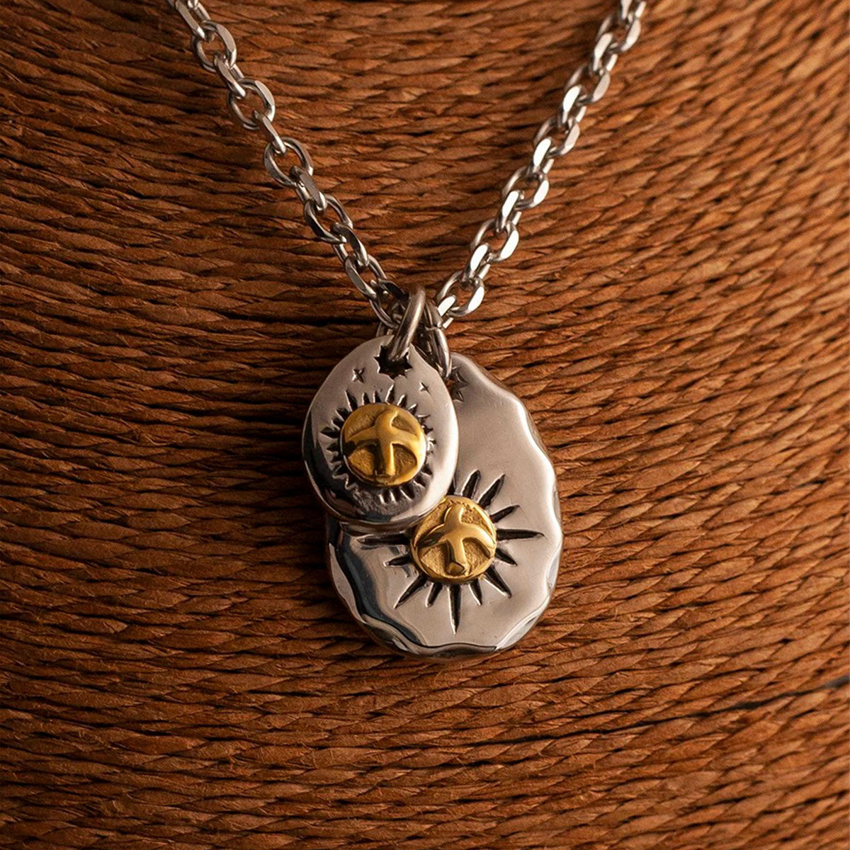 Industrial Pendant Necklace — Style 6827 wholesale jewelry image 1