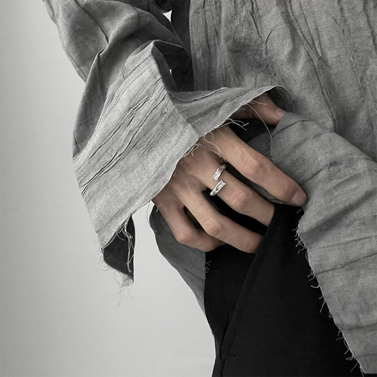 Sculptural Open Ring wholesale jewelry image 1