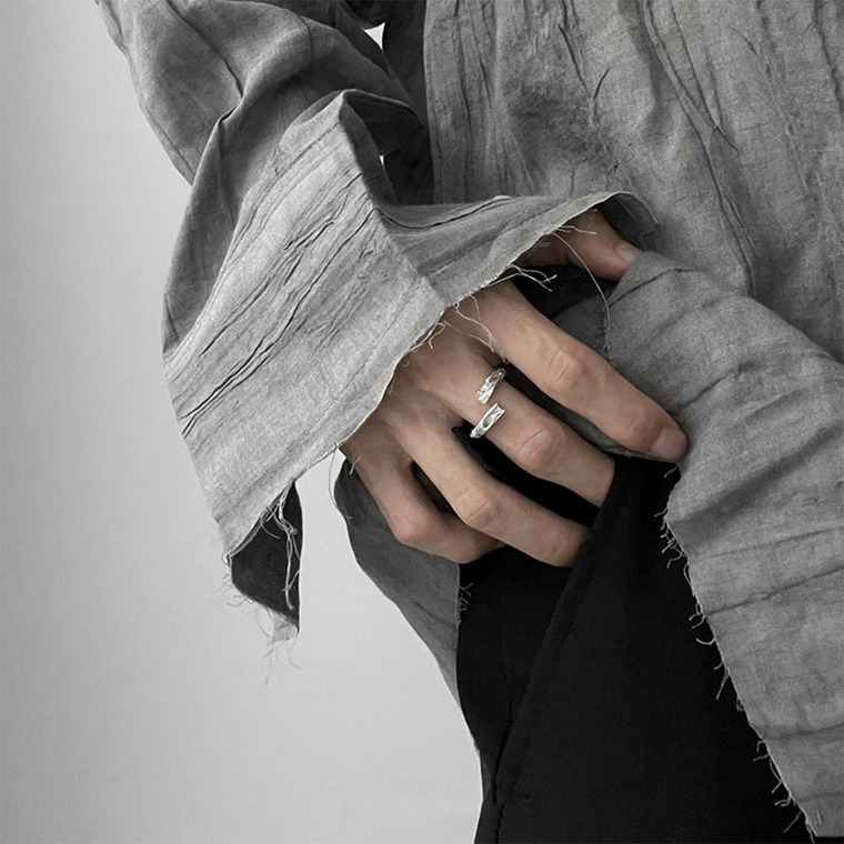 Sculptural Open Ring wholesale jewelry image 1