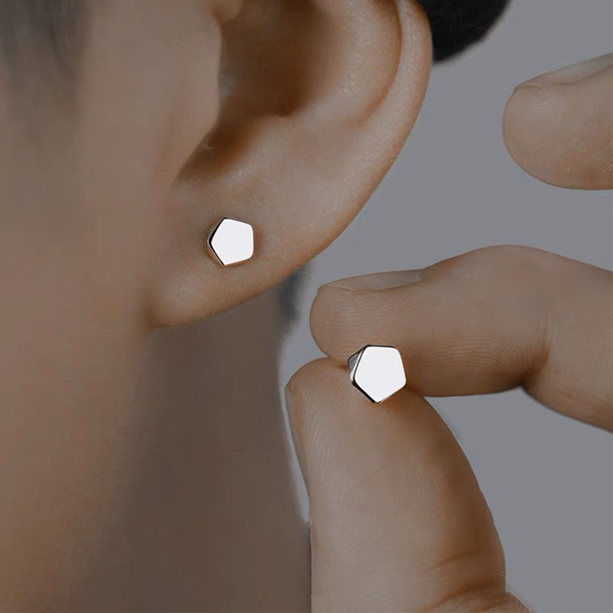 Minimal Stud Earrings — Style 6795 wholesale jewelry image 1
