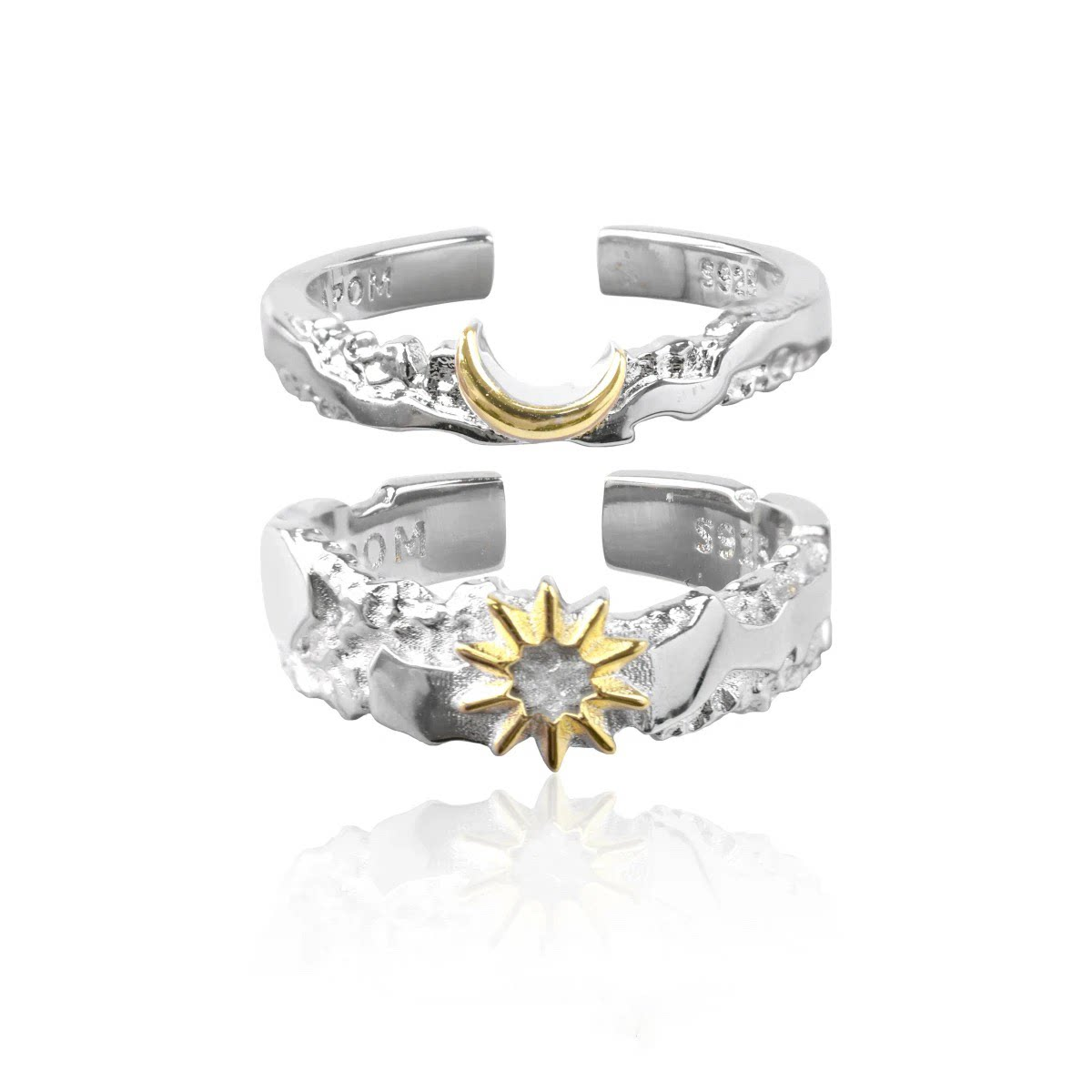 Moon Open Ring — Style 2806 wholesale jewelry image 1