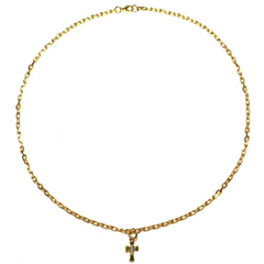 Minimal Cross Short Necklace wholesale jewelry image 5