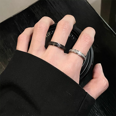 Black Band Ring wholesale jewelry image 1