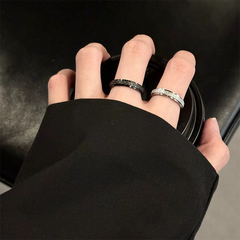 Black Band Ring wholesale jewelry image 3