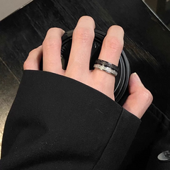Black Band Ring wholesale jewelry image 4