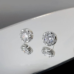 Zircon Stud Earrings wholesale jewelry image 3