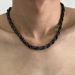 Black Vintage Snake Short Necklace wholesale jewelry image 1