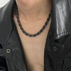 Black Vintage Snake Short Necklace wholesale jewelry image 3