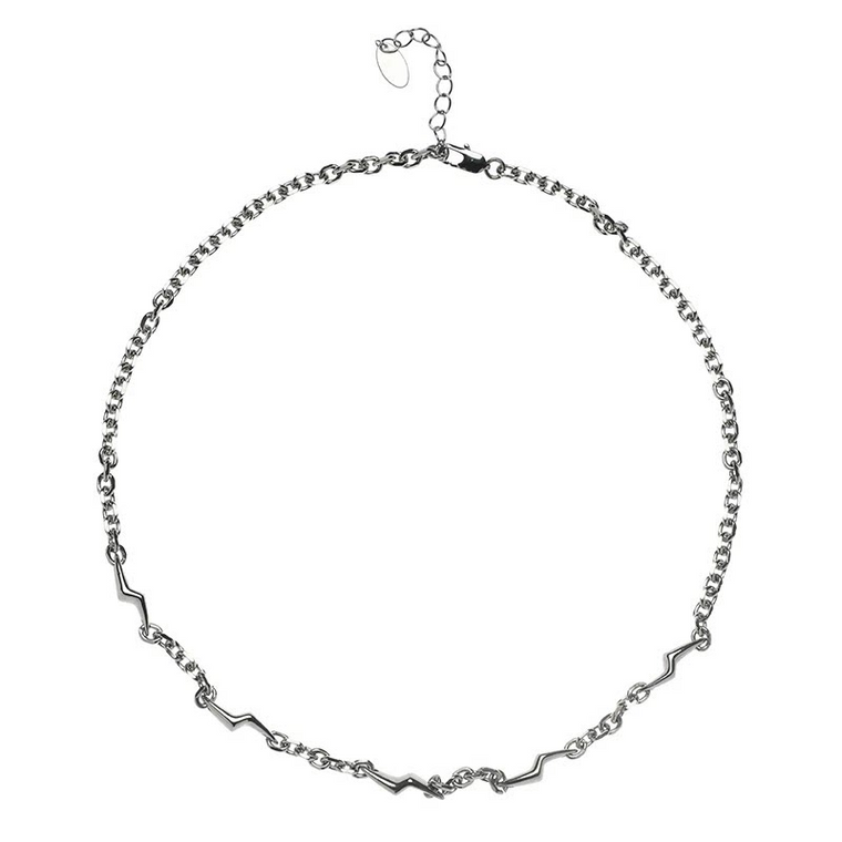 Minimal Lightning Short Necklace wholesale jewelry image 5