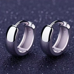 Polished Hoop Earrings wholesale jewelry image 1