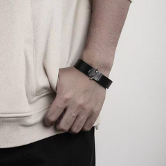 Industrial Hinged Cuff Bracelet wholesale jewelry image 3