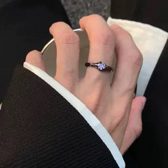 Sculptural Moon Open Ring wholesale jewelry image 2