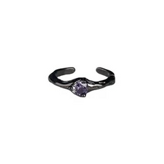Sculptural Moon Open Ring wholesale jewelry image 5