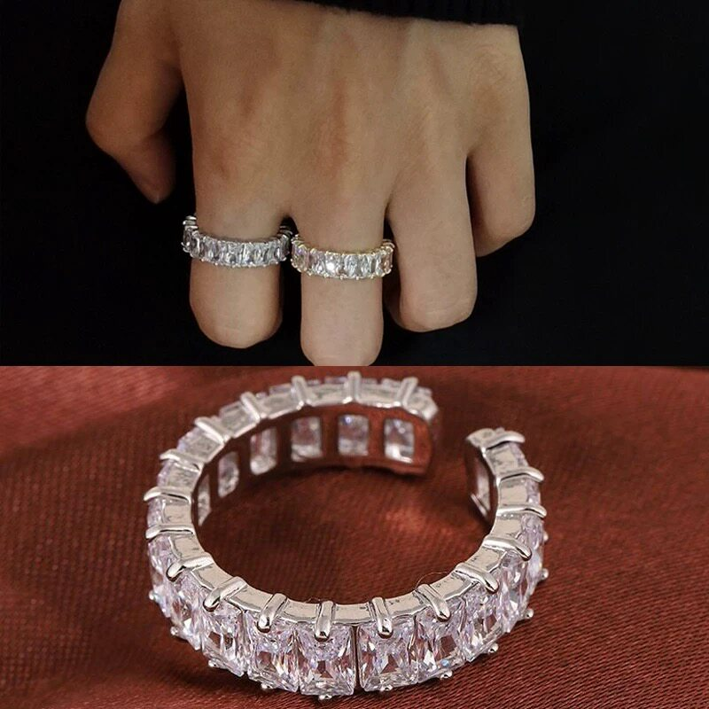 Zircon Open Ring wholesale jewelry image 1