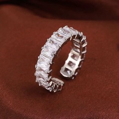 Zircon Open Ring wholesale jewelry image 2