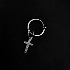 Cross Clip-On Earrings wholesale jewelry image 4