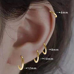 Industrial Hoop Earrings wholesale jewelry image 3
