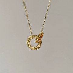 Gold Tone Short Necklace wholesale jewelry image 5