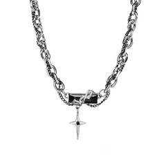 Sculptural Short Necklace — Style 1981 wholesale jewelry image 1