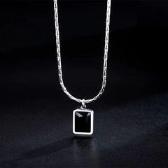 Black Minimal Short Necklace wholesale jewelry image 2