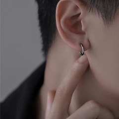 Black Hoop Earrings wholesale jewelry image 2