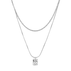 Modern Layered Necklace wholesale jewelry image 5