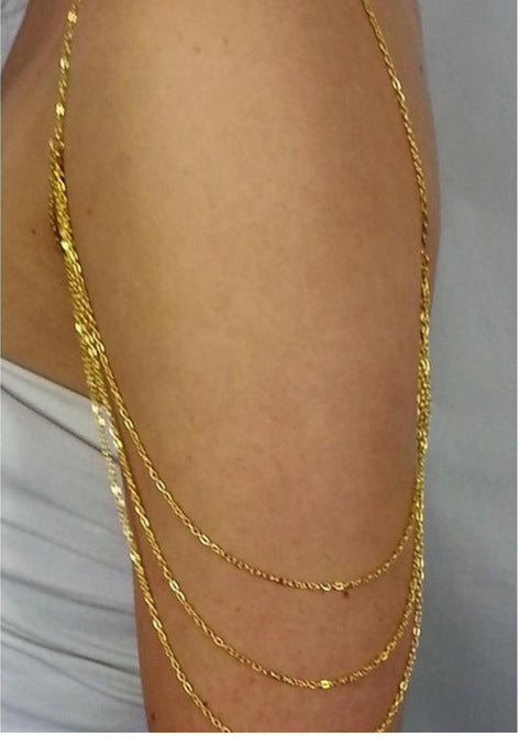 Handmade Tassel Bracelet Alloy Plated Geometric Women's Armlet