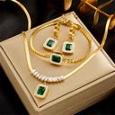Titanium Steel Jewelry Sets